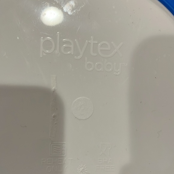 PAW PATROL Mealtime Set PLATE & BOWL Blue Plastic Playtex - Picture 2 of 6